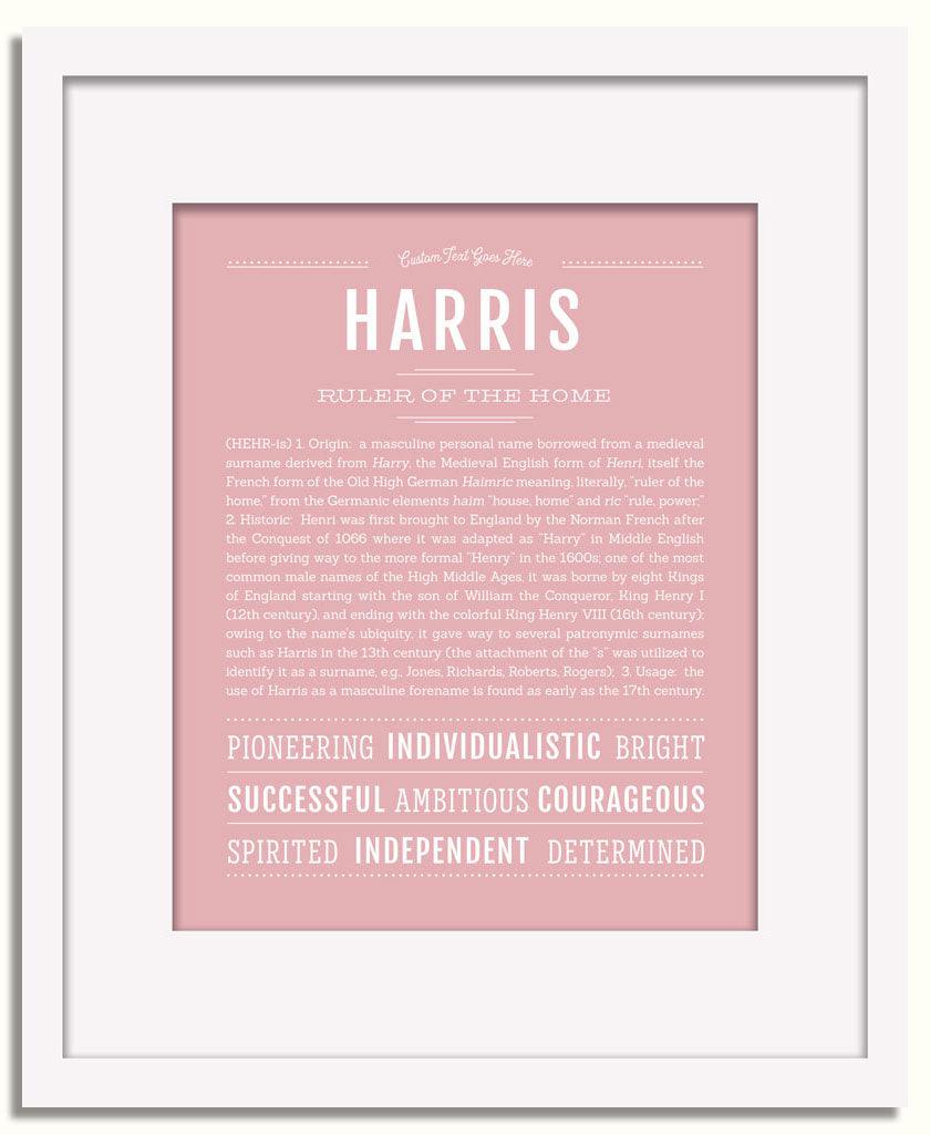 Frame Options | Dusty Rose | White Frame, Matted