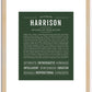 Harrison | Name Art Print