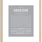 Harrison | Name Art Print