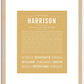 Harrison | Name Art Print