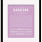 Frame Options | Lilac | Black Frame, Matted