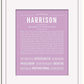 Frame Options | Lilac | White Frame, Matted