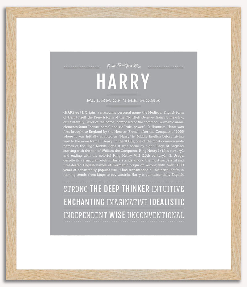 Harry | Name Art Print