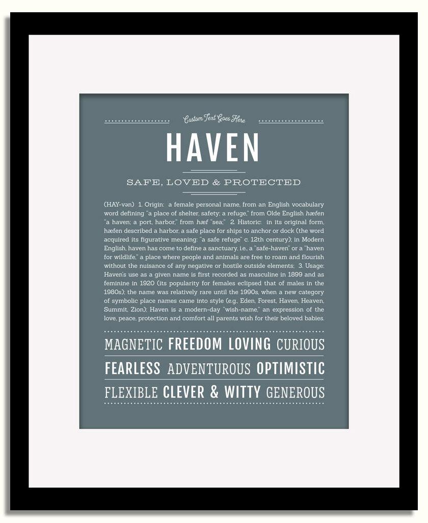 Frame Options | Night Rendezvous | Black Frame, Matted