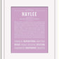 Frame Options | Lilac | White Frame, Matted