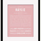 Frame Options | Dusty Rose | Black Frame, Matted