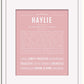 Frame Options | Dusty Rose | White Frame, Matted