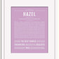 Frame Options | Lilac | White Frame, Matted