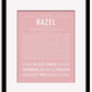 Frame Options | Dusty Rose | Black Frame, Matted