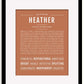 Frame Options | Terra Cotta | Black Frame, Matted