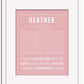 Frame Options | Dusty Rose | White Frame, Matted