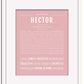 Frame Options | Dusty Rose | White Frame, Matted