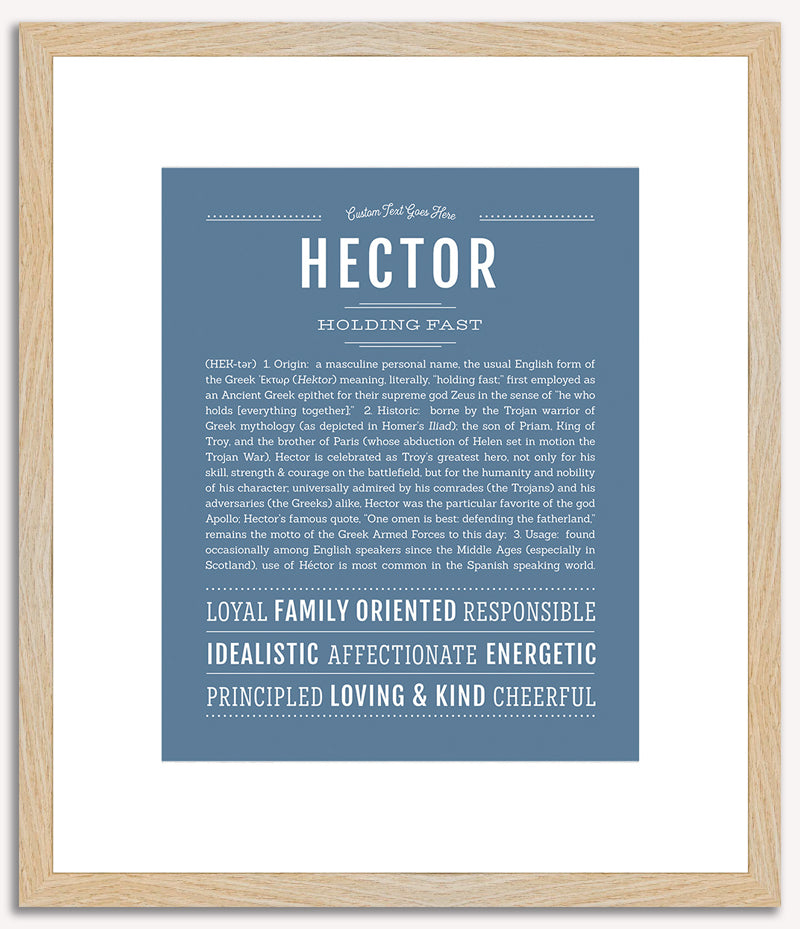 Hector | Name Art Print