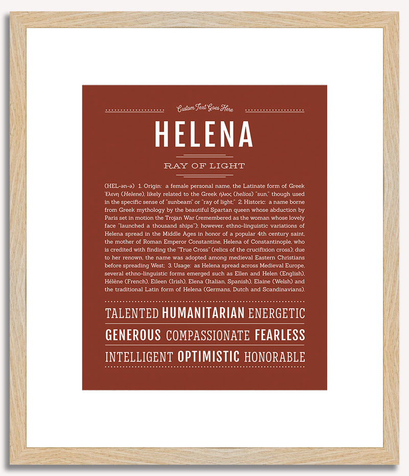 Helena | Name Art Print