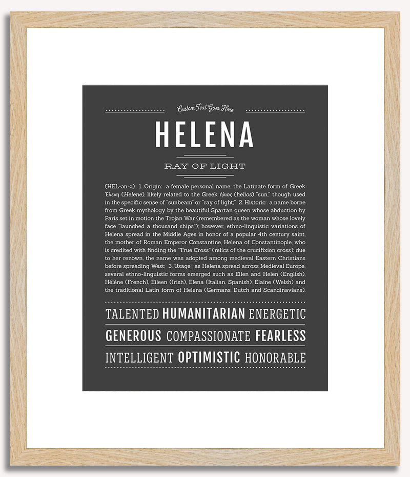 Helena | Name Art Print