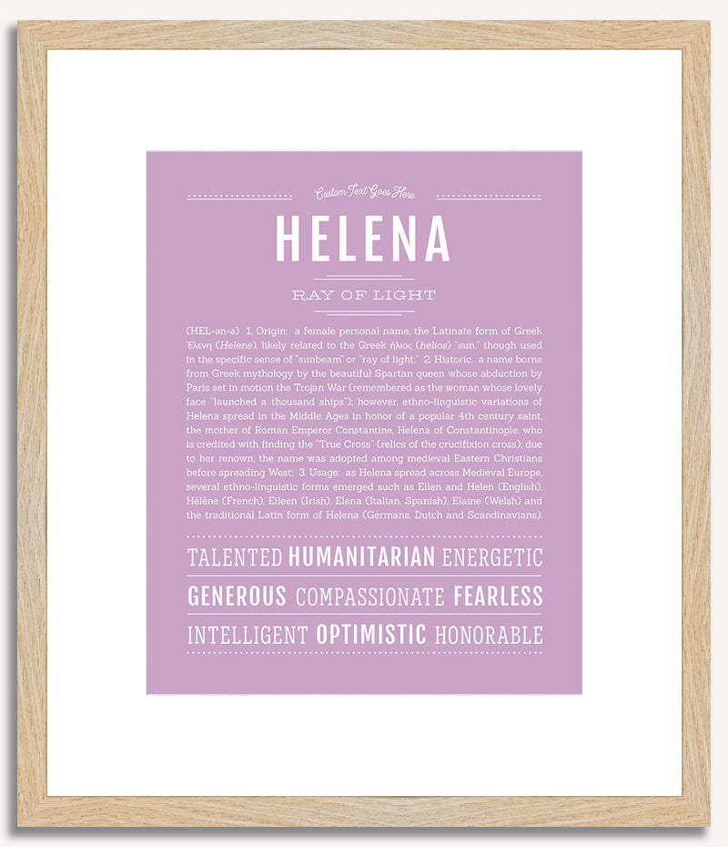 Helena | Name Art Print