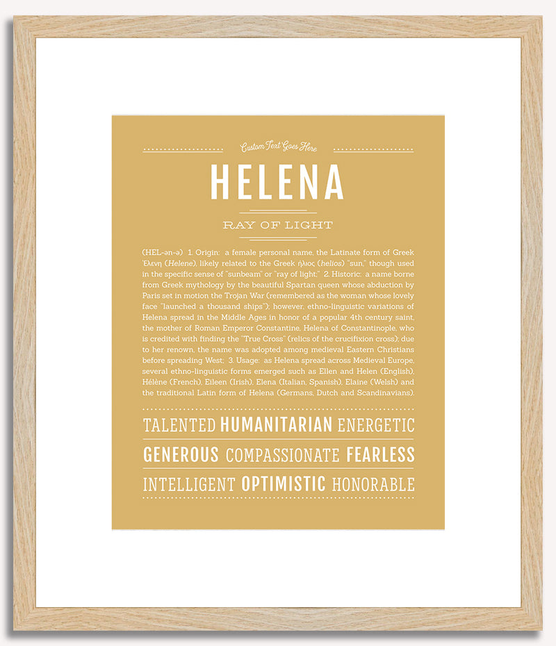 Helena | Name Art Print