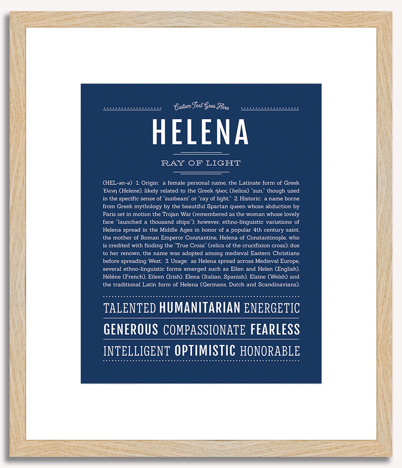 Helena | Name Art Print