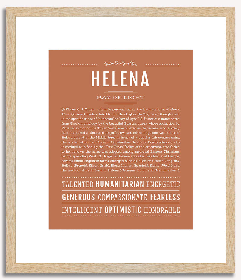 Helena | Name Art Print