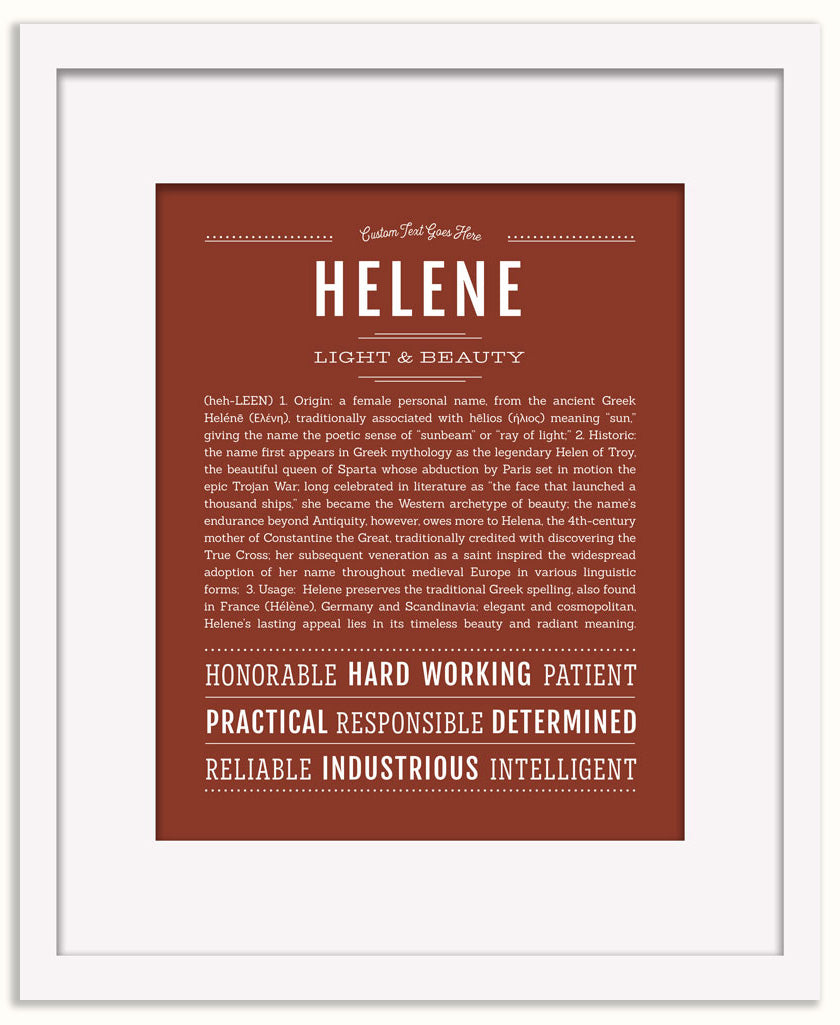 Helene | Name Art Print