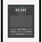 Helene | Name Art Print