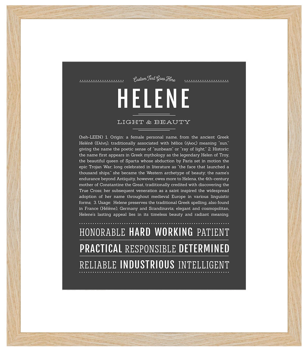 Helene | Name Art Print