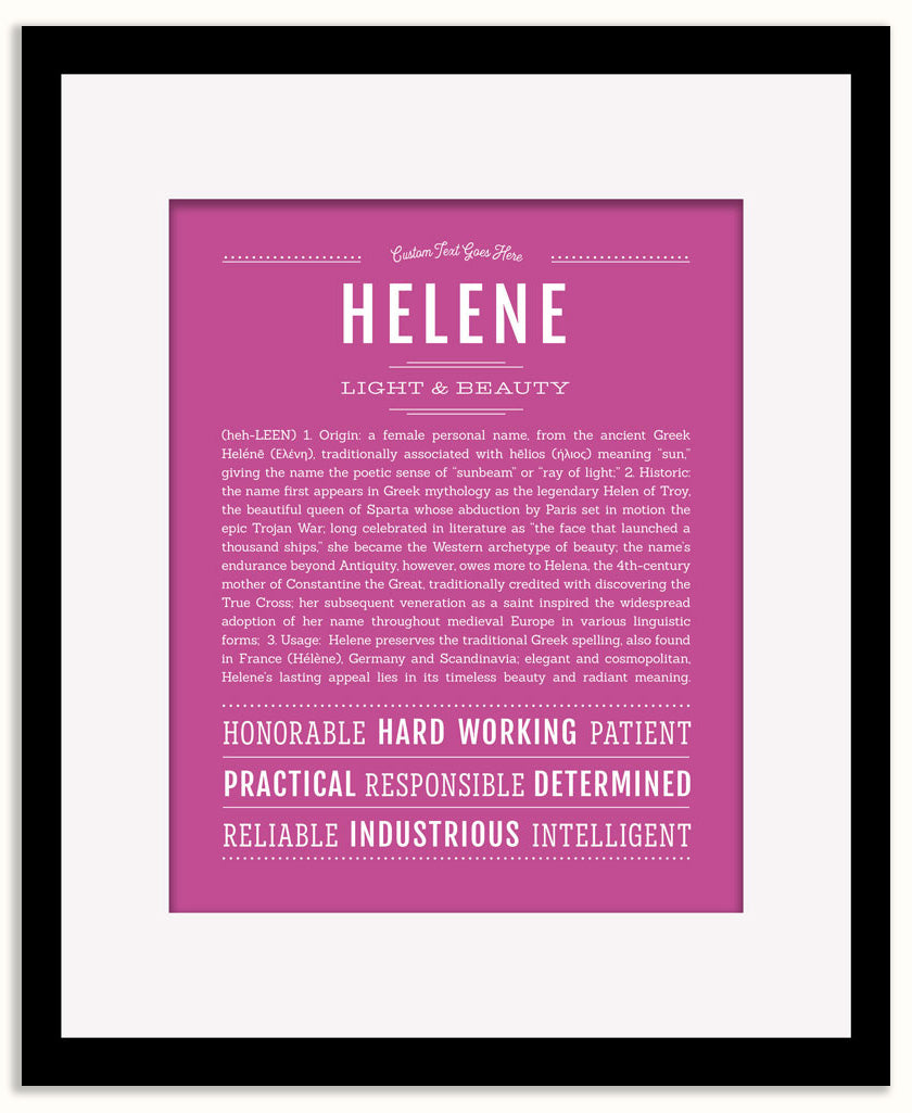 Helene | Name Art Print