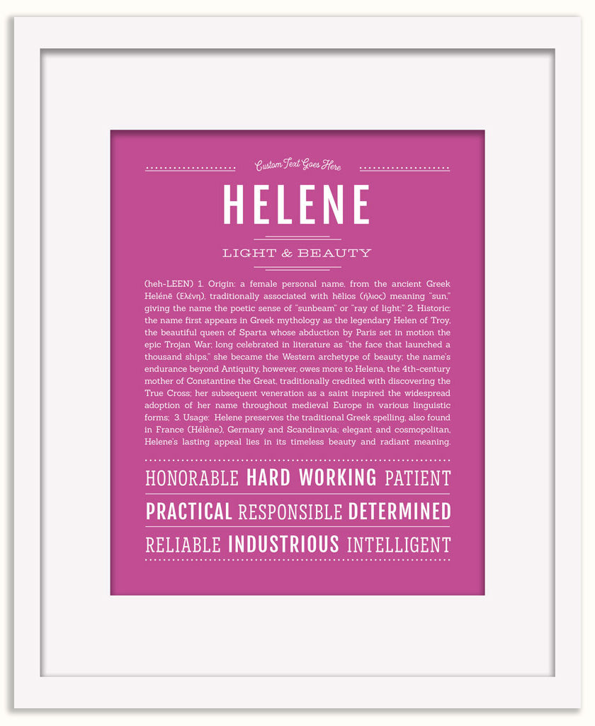 Helene | Name Art Print