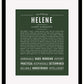 Helene | Name Art Print