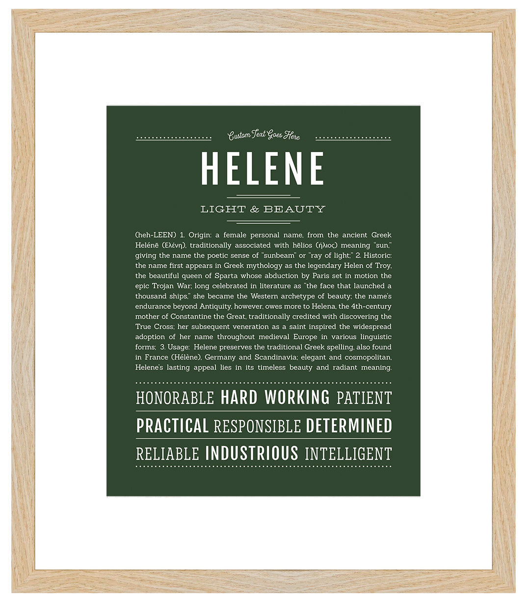 Helene | Name Art Print