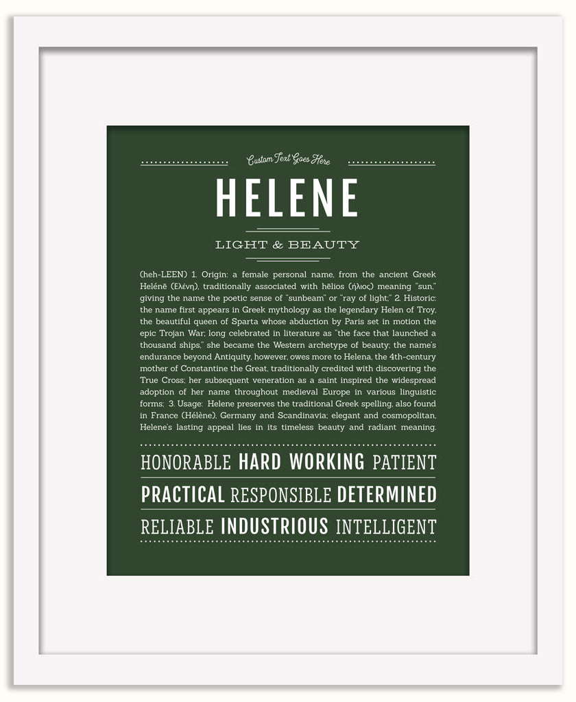 Helene | Name Art Print