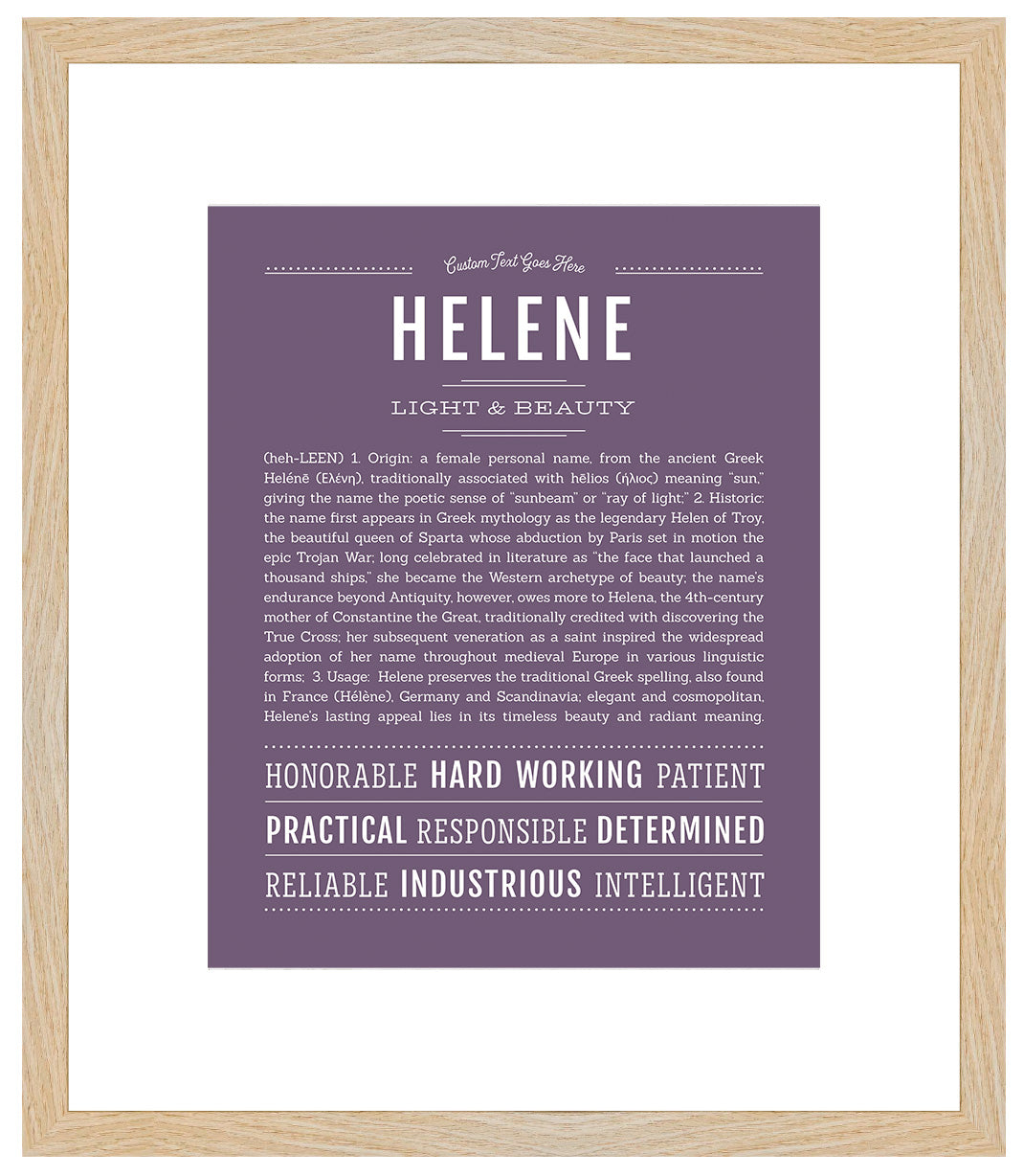 Helene | Name Art Print