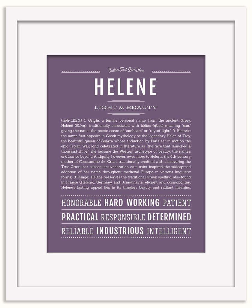 Helene | Name Art Print