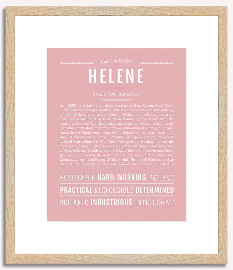 Helene | Name Art Print