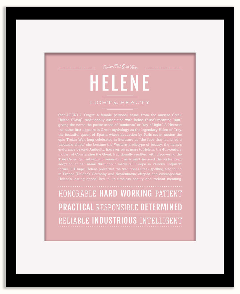 Helene | Name Art Print