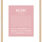Helene | Name Art Print