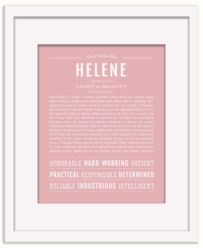 Helene | Name Art Print