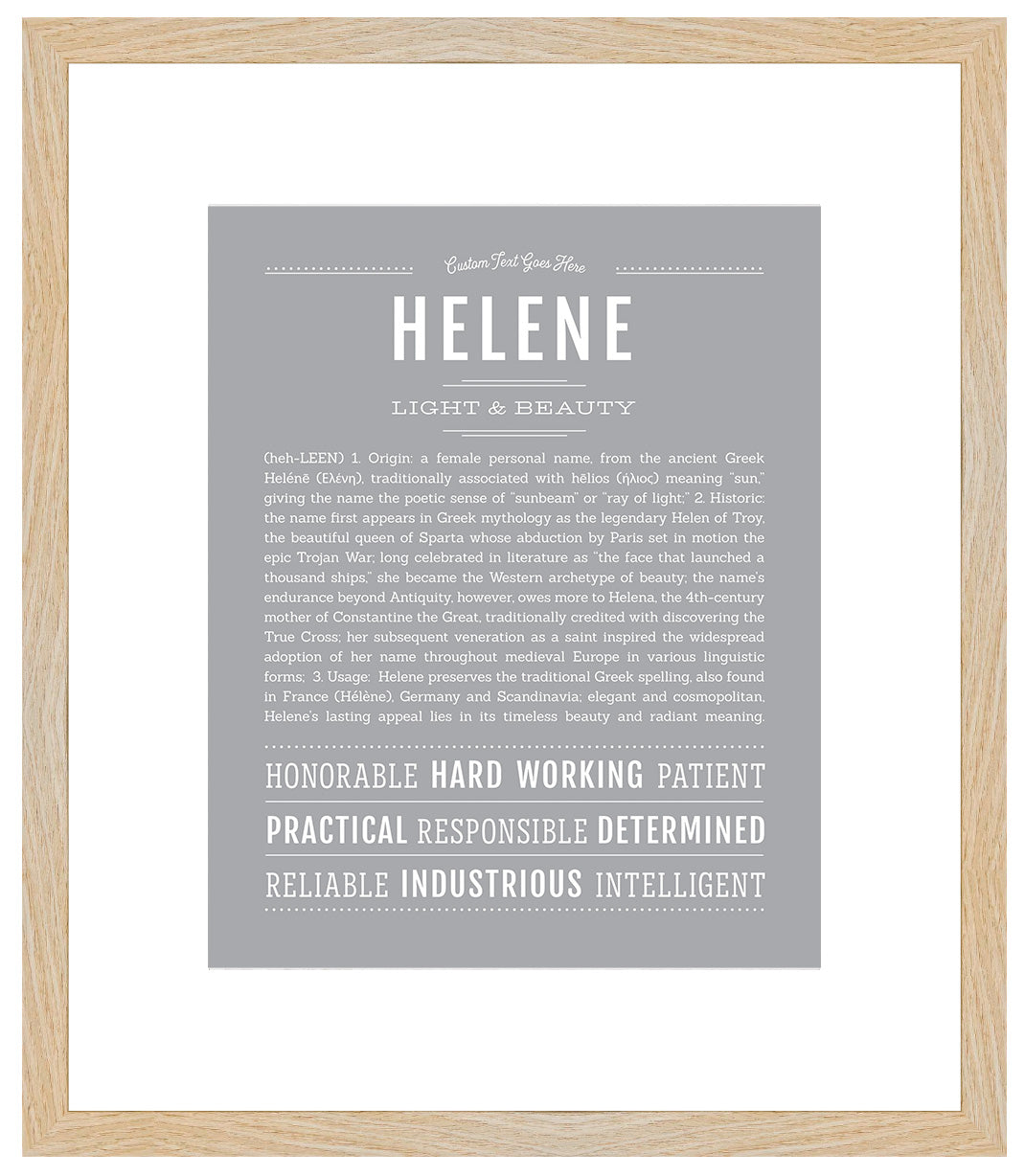 Helene | Name Art Print