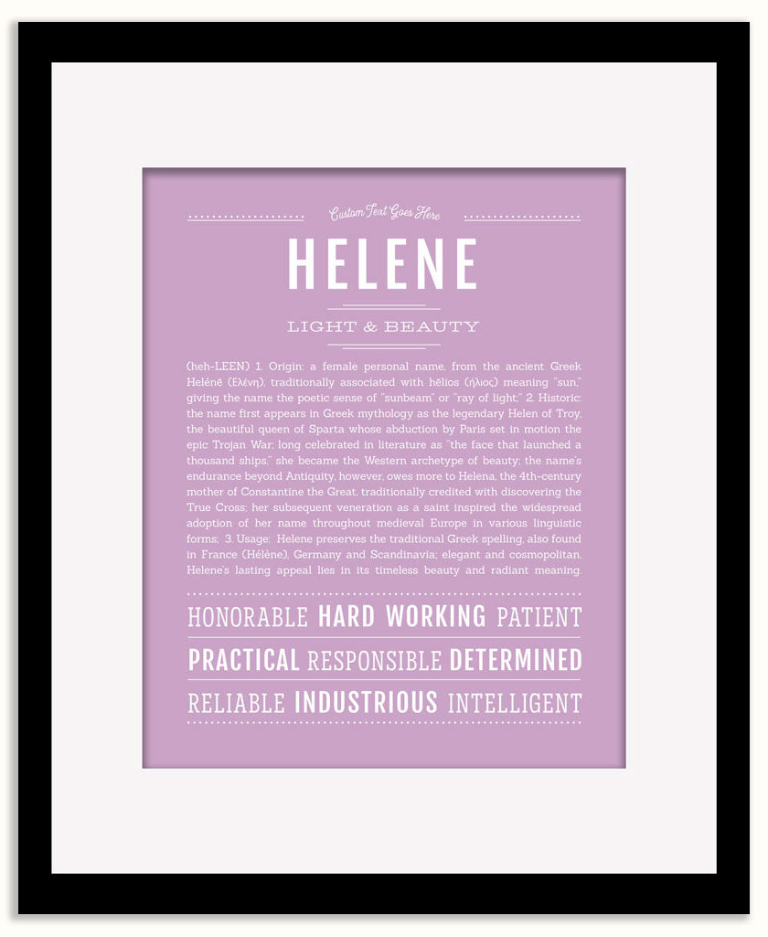 Helene | Name Art Print