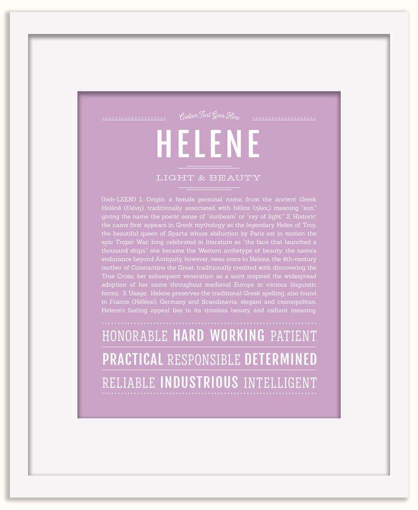 Helene | Name Art Print