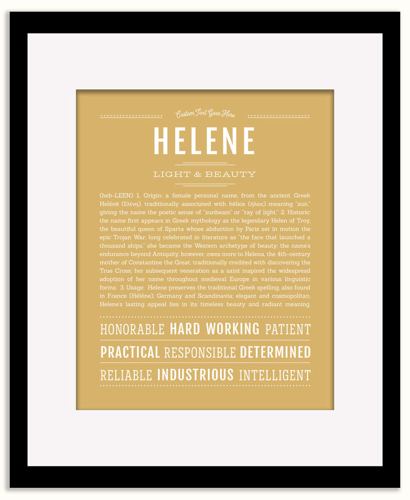 Helene | Name Art Print