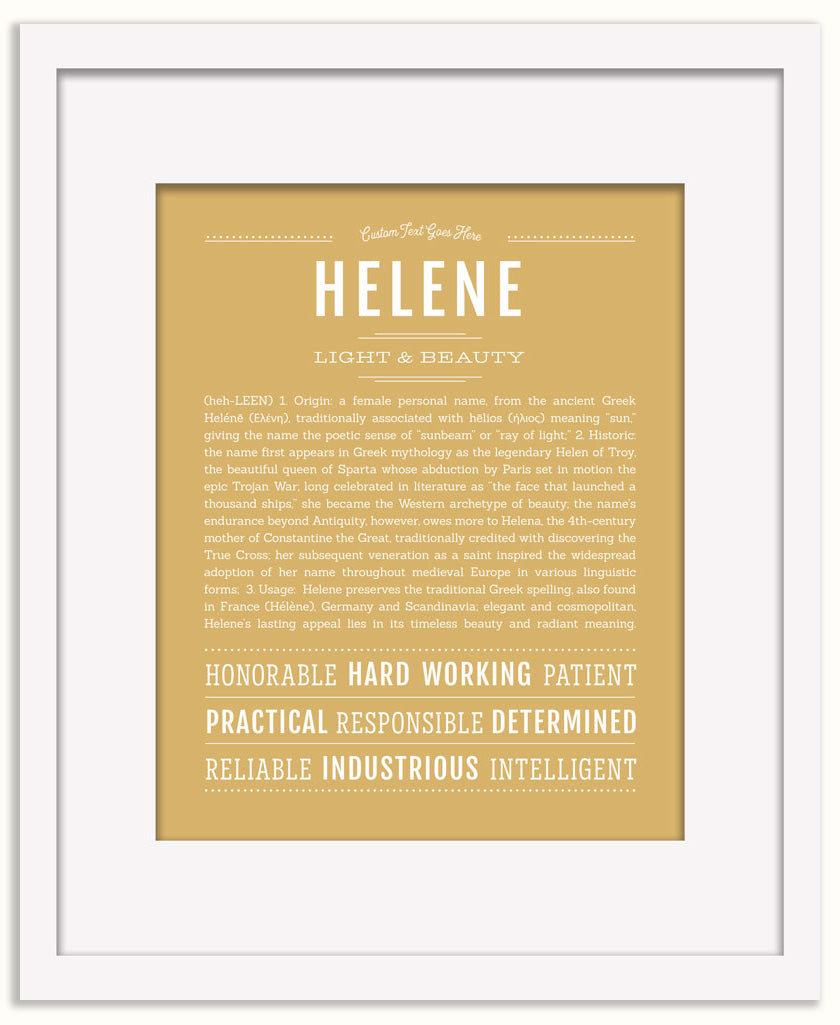 Helene | Name Art Print