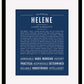 Helene | Name Art Print