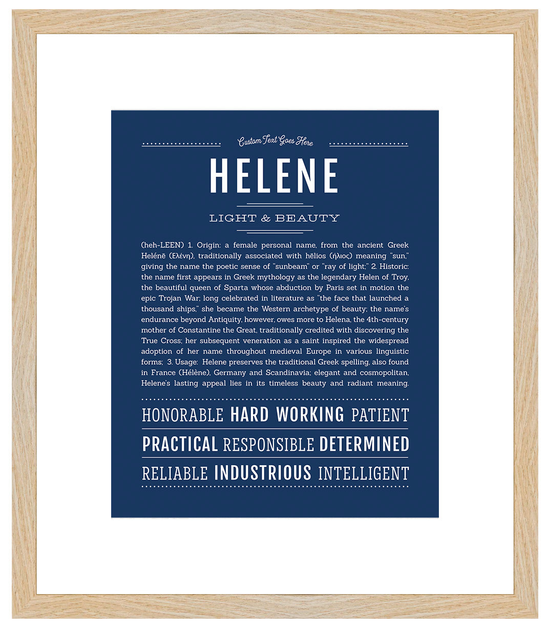 Helene | Name Art Print
