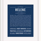 Helene | Name Art Print