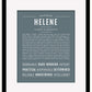 Helene | Name Art Print