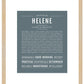 Helene | Name Art Print