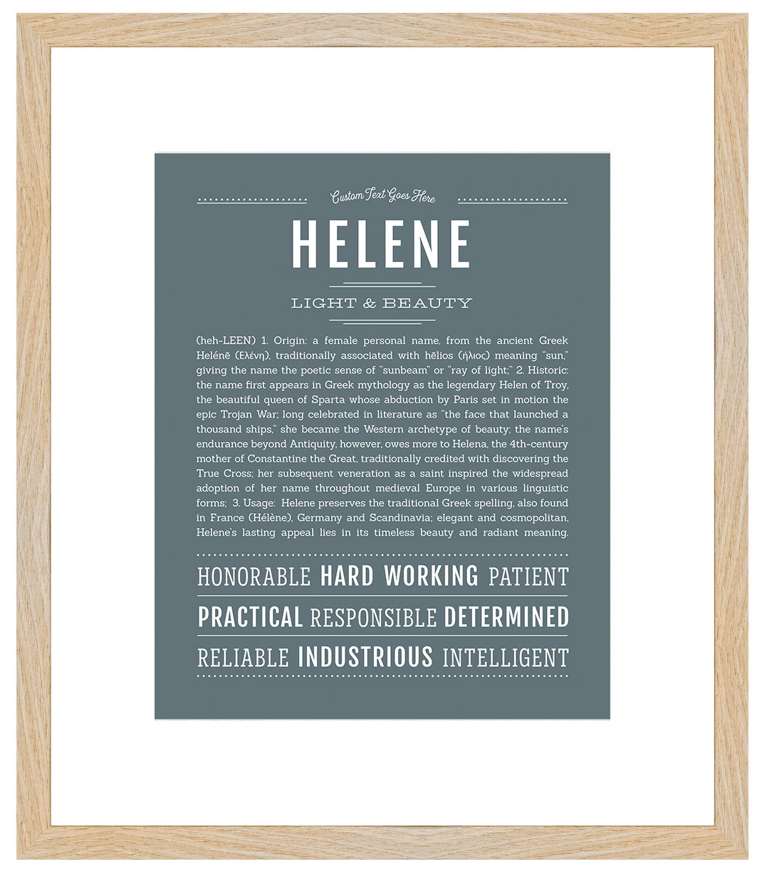 Helene | Name Art Print