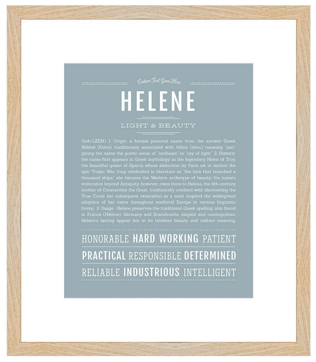Helene | Name Art Print