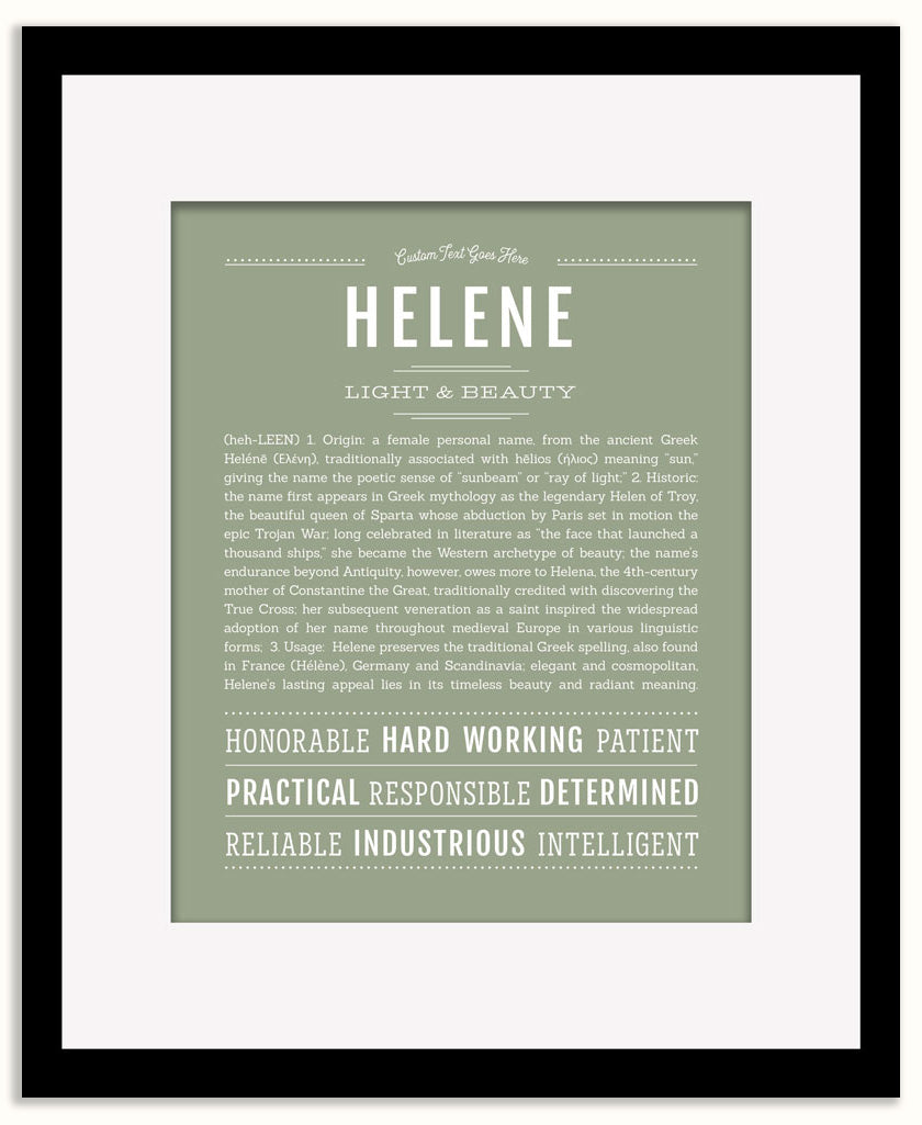 Helene | Name Art Print